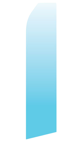 Light Blue Gradient Econo Stock Flag | www.regalprint.com